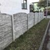 Betonový plot - Kolínsko